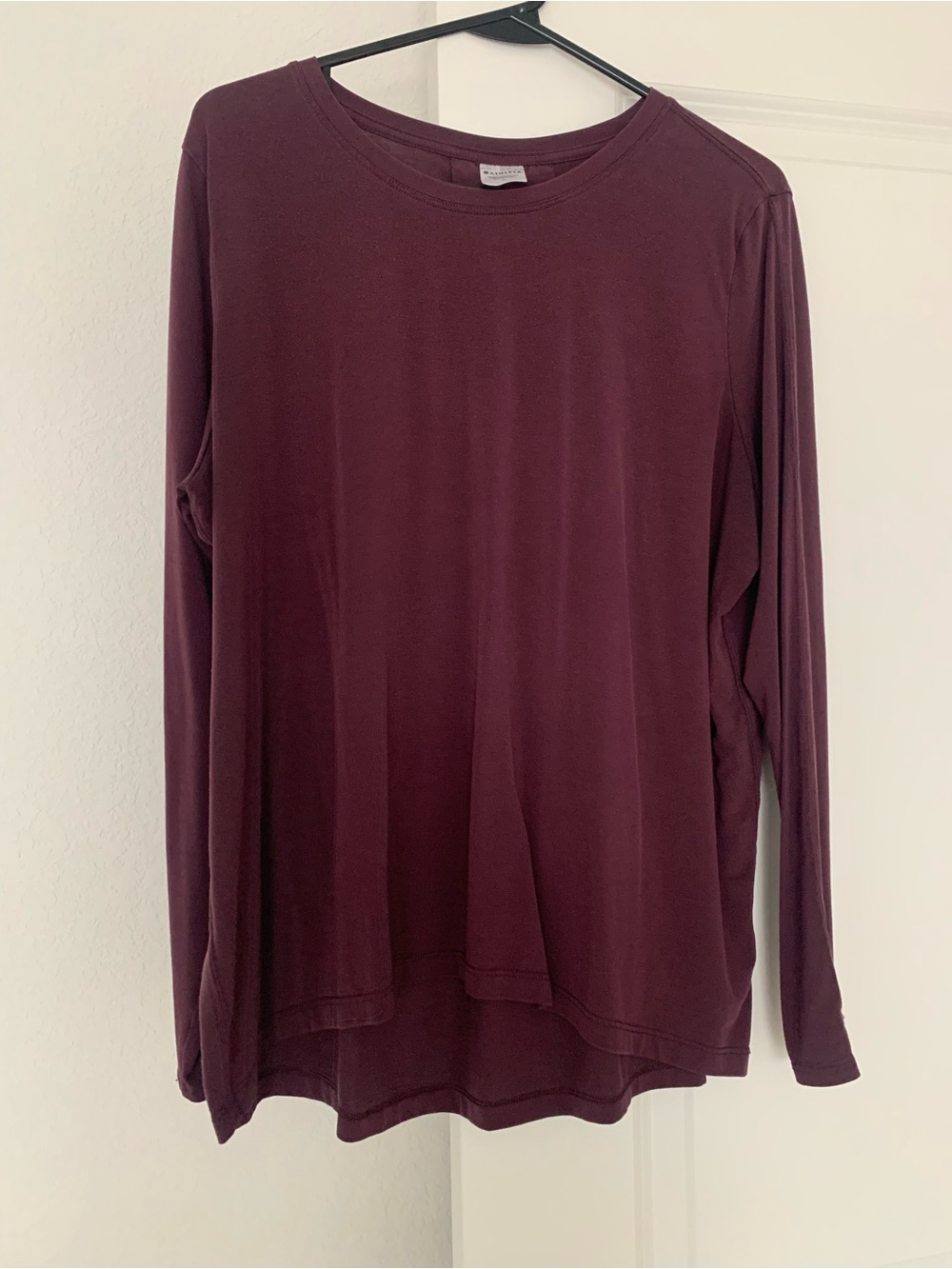 Athleta With Ease Long Sleeve Spiced Cabernet